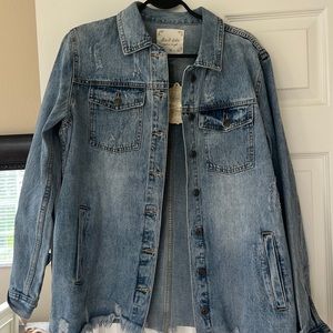 Super cute jean jacket from Altar’d State Medium Brand New With Tags
